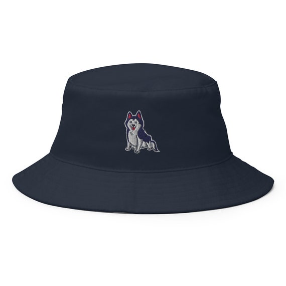 Siberian Husky Bucket Hat Siberian Husky Bucket Hat
