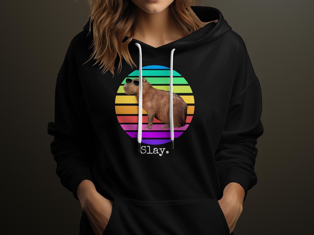 Deadlifting Capybara Hoodie (UK)
