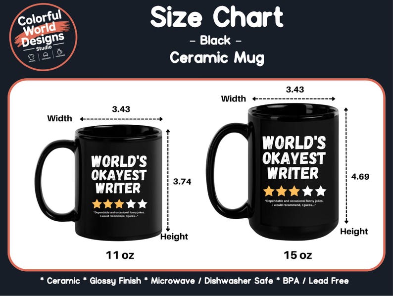ClrflwrlddsgnsStudio Coffee Mug - Thumbnail 2