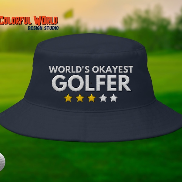 Funny Golf Bucket Hat Etsy