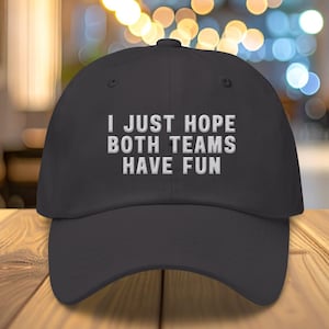 Chapeau papa brodé drôle : citation positive de maman, casquette unisexe