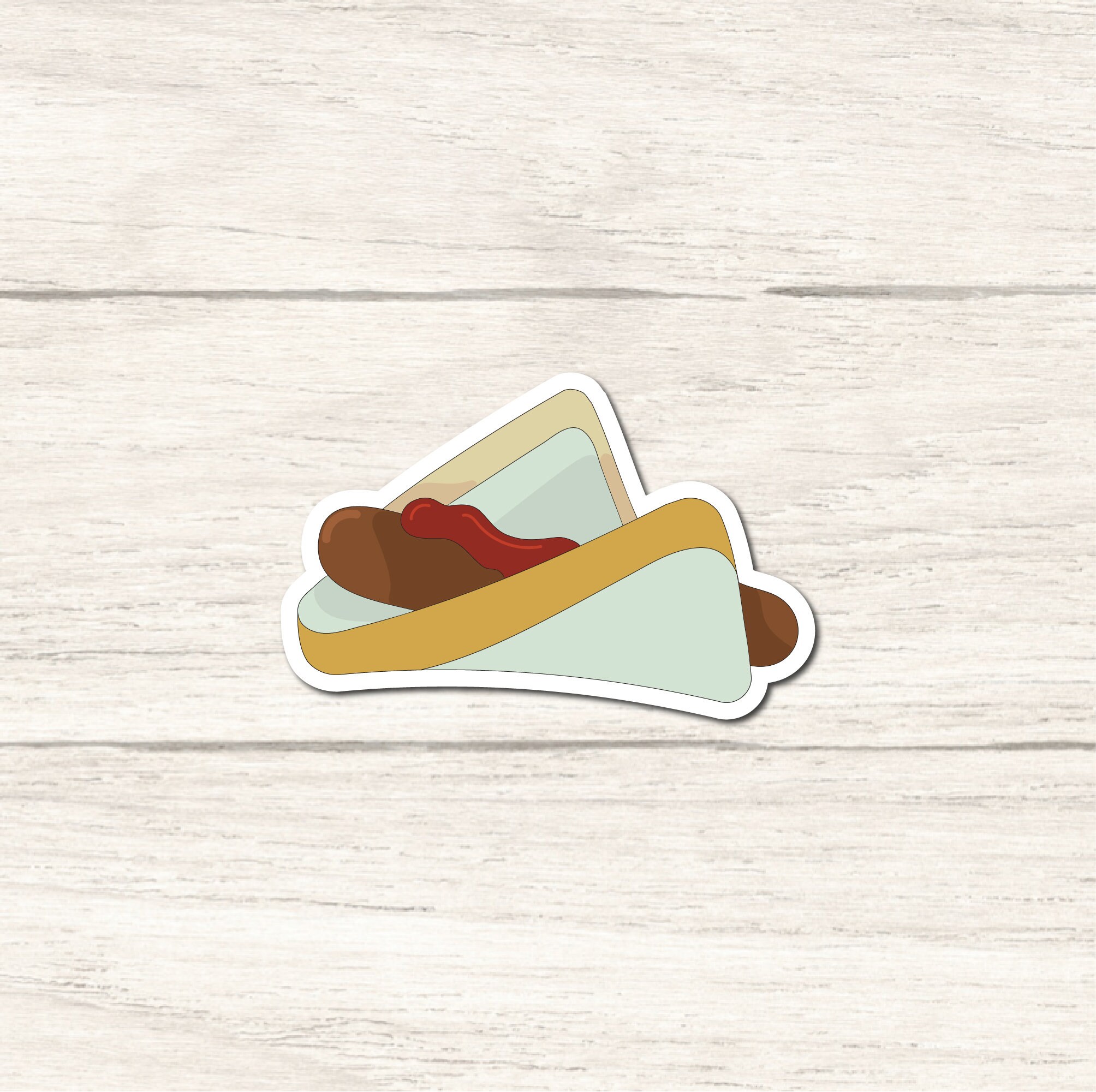 Sausage Sizzle Vinyl Sticker, Die Cut Sticker, Journal, Phone Case ...