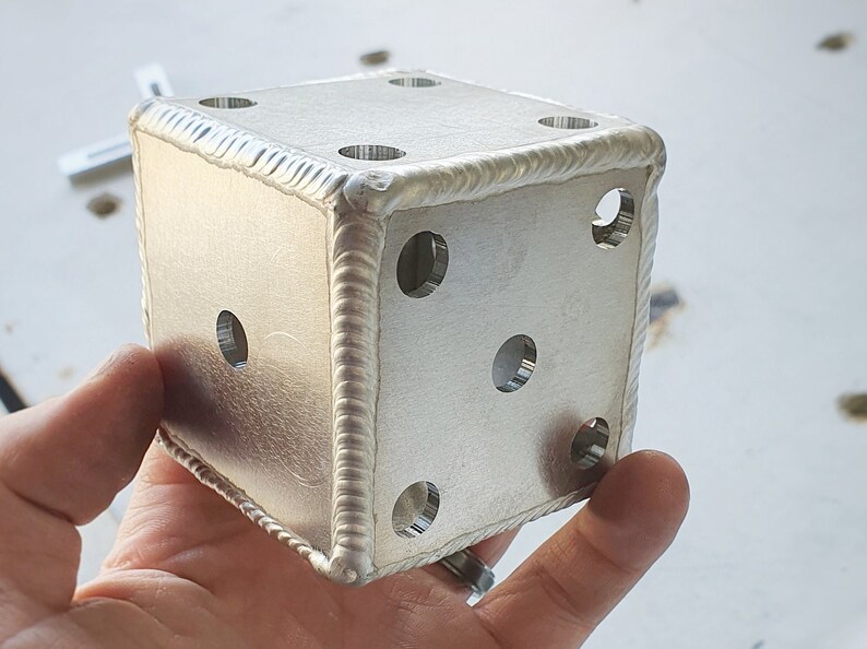 60mm Practice Cube Welded Dice Project DIY Welding Project Etsy