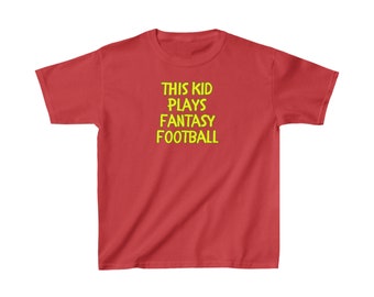 This Kid Plays Fantasy Football Kids' T-Shirt