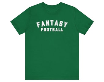 Fantasy Football College Text Unisex T-Shirt