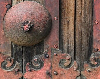 Door Detail Himeji Castle -- Travel Photography Print | Matted Photo Print | Himeji | Hyogo Prefecture | Japan