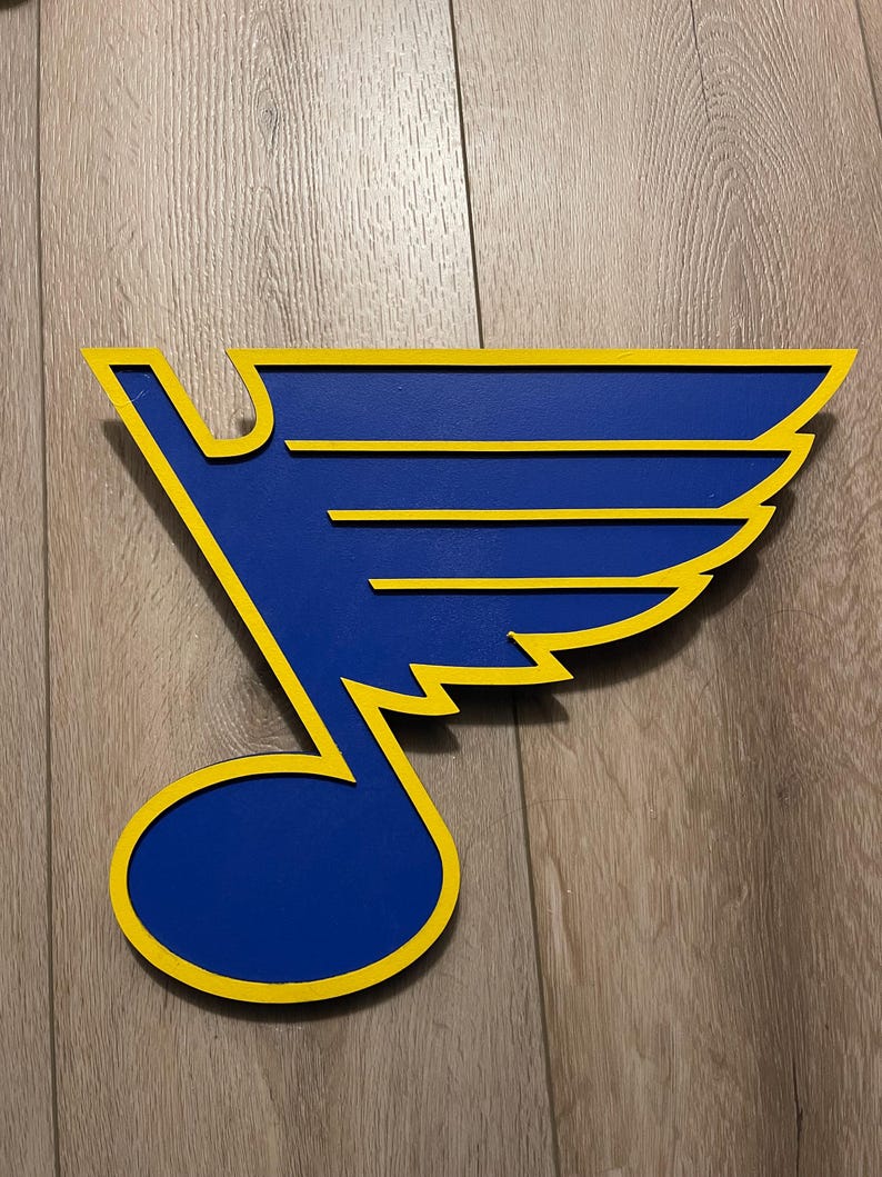 St Louis Blues 3d Sign With Back Light - Etsy