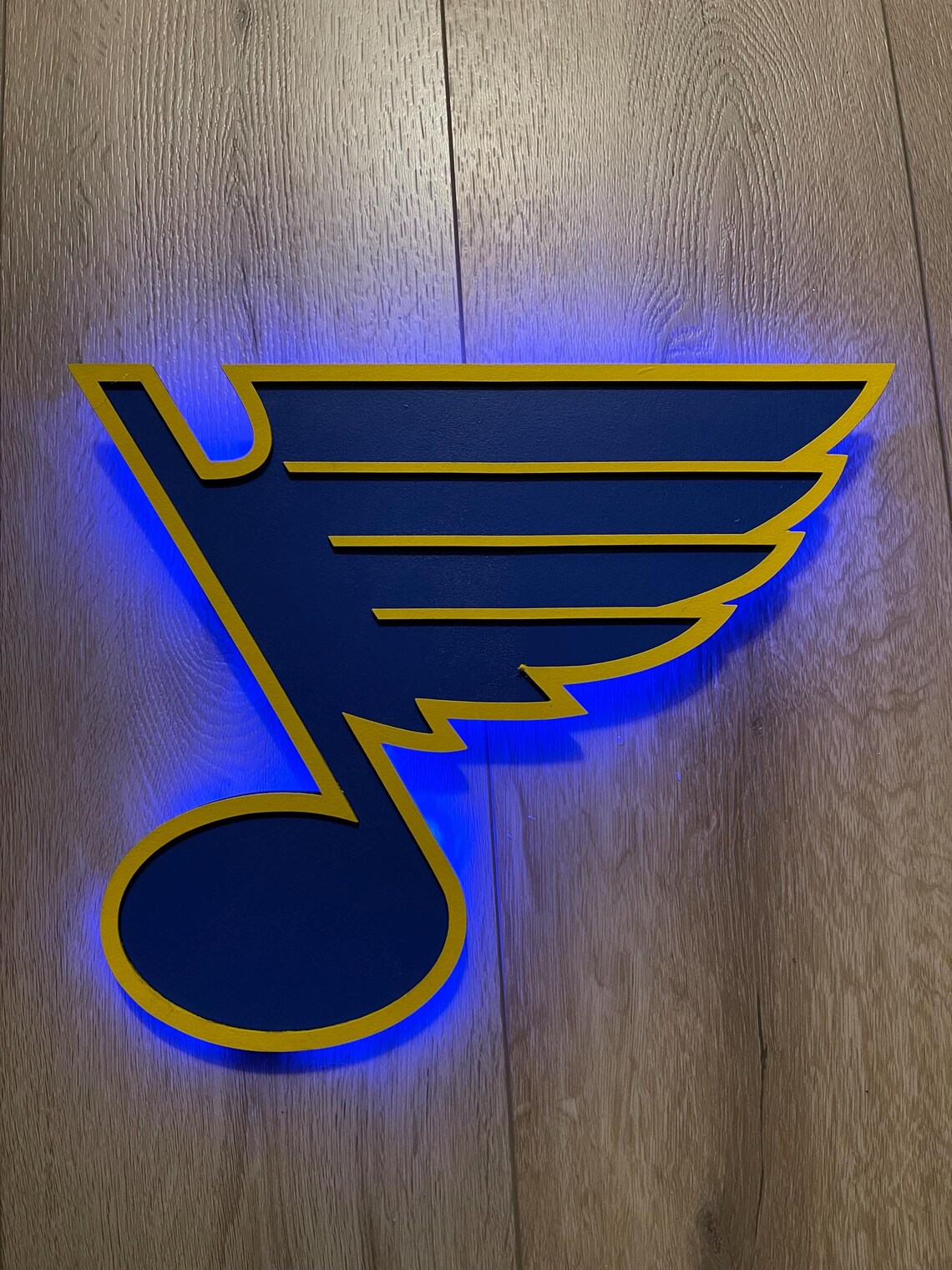 St Louis Blues 3d Sign With Back Light - Etsy