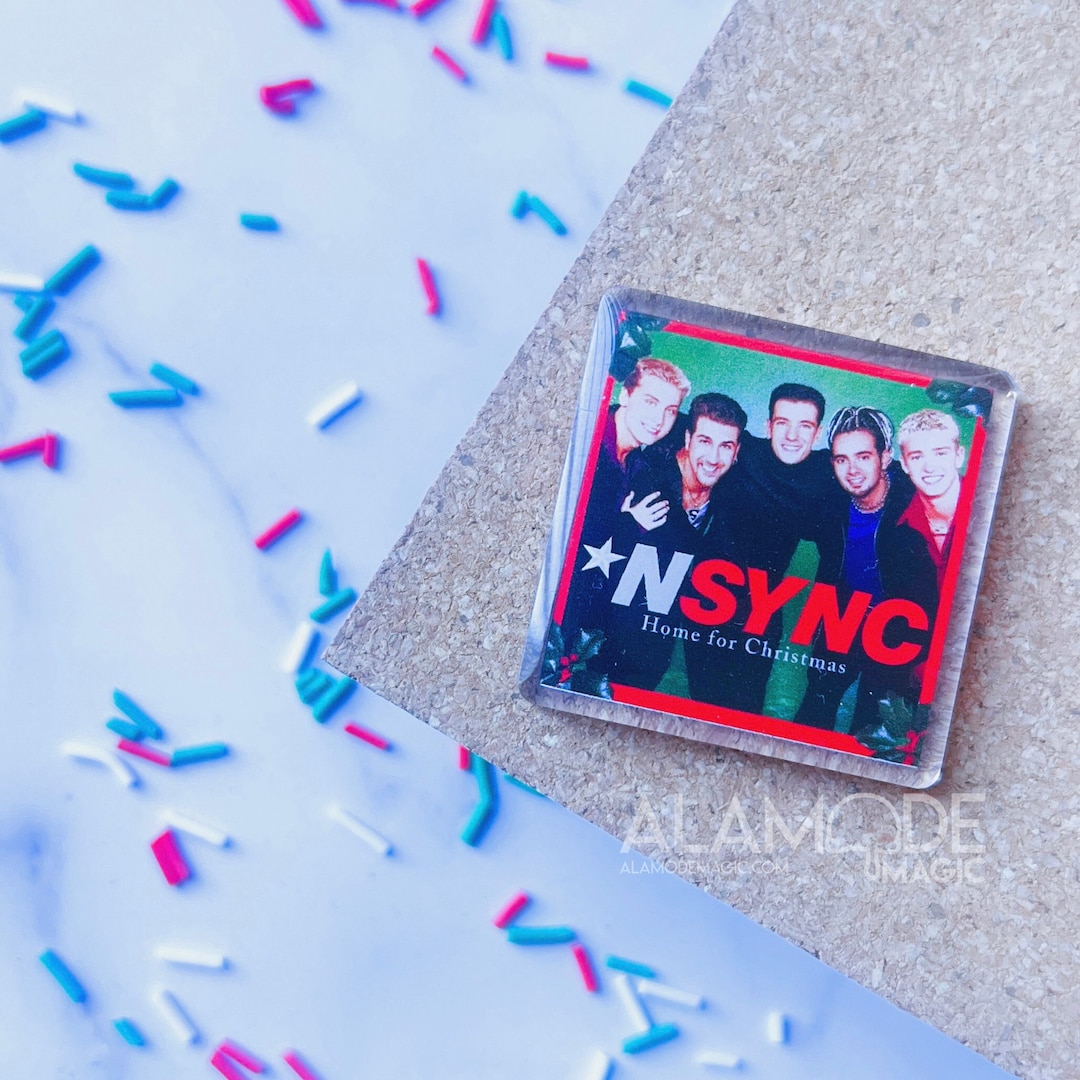 Home for Christmas NSYNC Album Pin 90's Boyband Album Etsy
