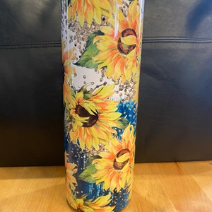 Sonnenblumen 20oz Edelstahl Becher