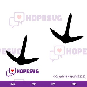 Turkey Tracks SVG Design (svg, dxf, png, eps) Silhouette Cricut