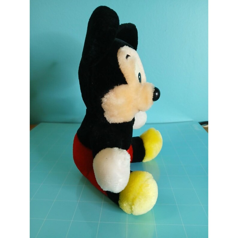 Vintage Mickey Mouse 7" Plush Classic Walt Disney World Disneyland image 5