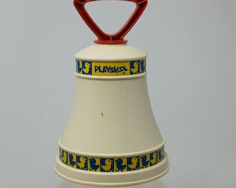 Vintage Playskool Roly Poly Musical Chime Bell Toy