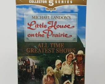 Little House on the Prairie Collector Series Greatest Shows 2002 Set Of 5 VHS