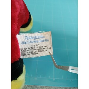 Vintage Mickey Mouse 7" Plush Classic Walt Disney World Disneyland image 4