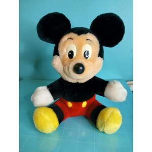 Vintage Mickey Mouse 7" Plush Classic Walt Disney World Disneyland image 2