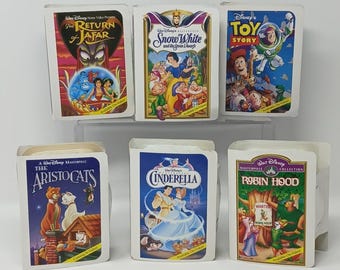 1995 1996 Walt Disney Masterpiece Collection McDonalds Happy Meal Toy VHS Lot 6