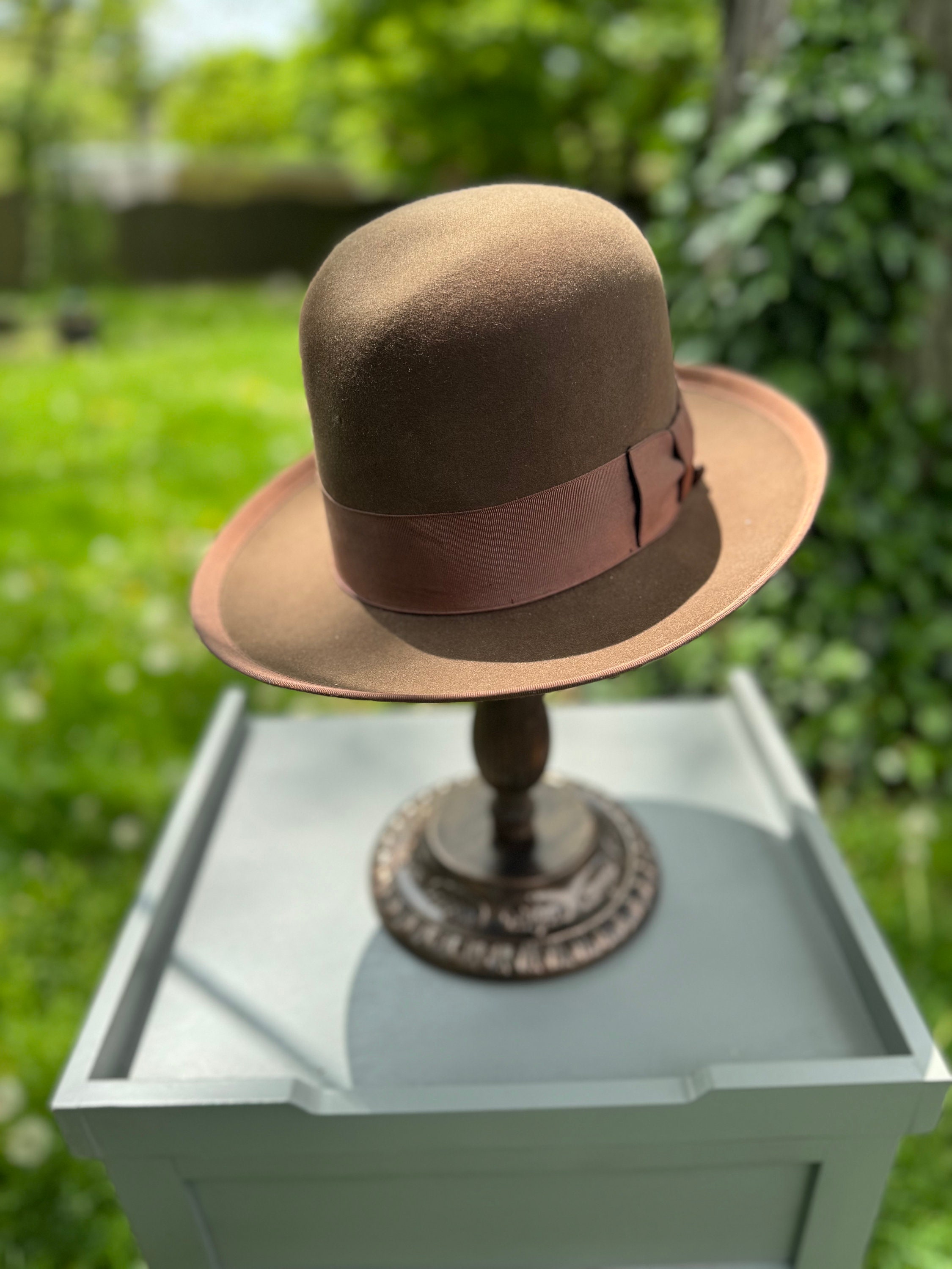Vintage 1950's Mallory Ten Fedora - Etsy