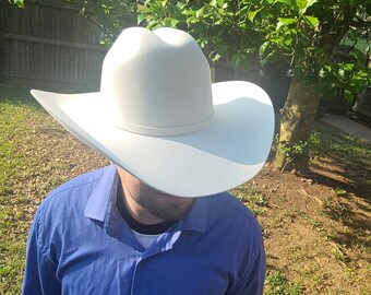 White Stetson Cowboy Hat