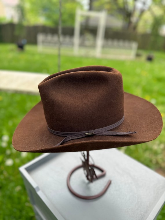 Vintage Dorian Borsalino Cowboy Hat - Etsy