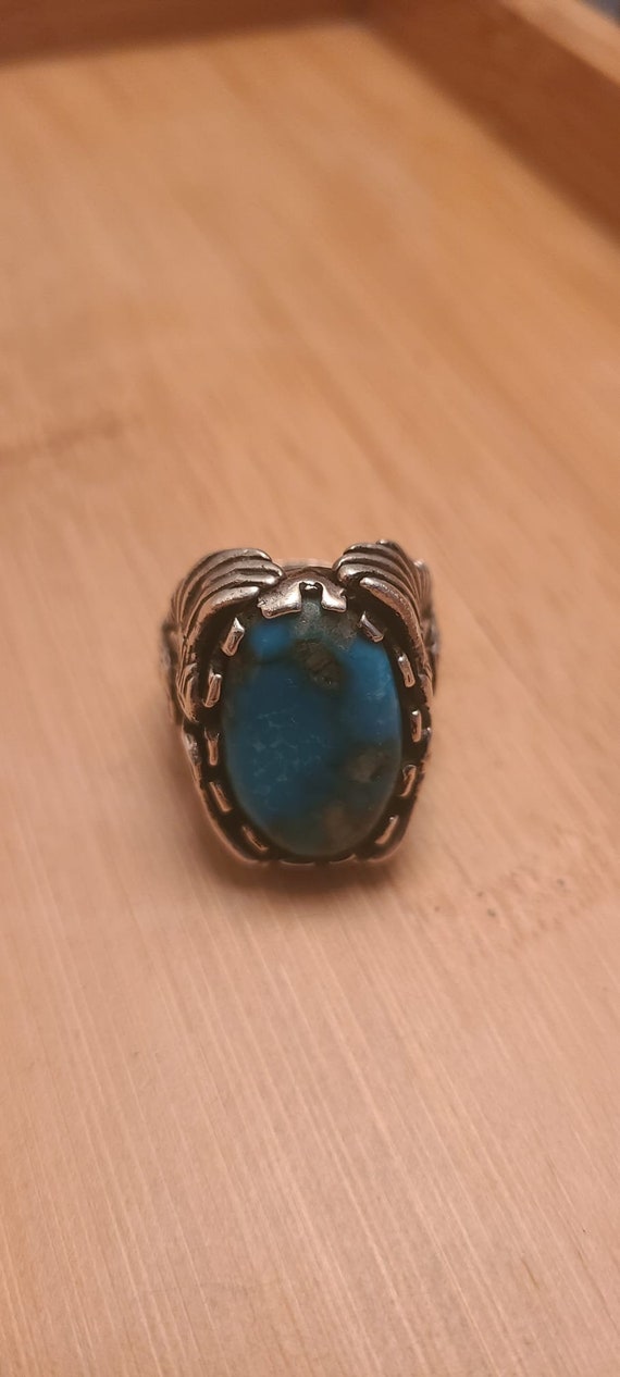 Vintage Thunderbird Turquoise Ring
