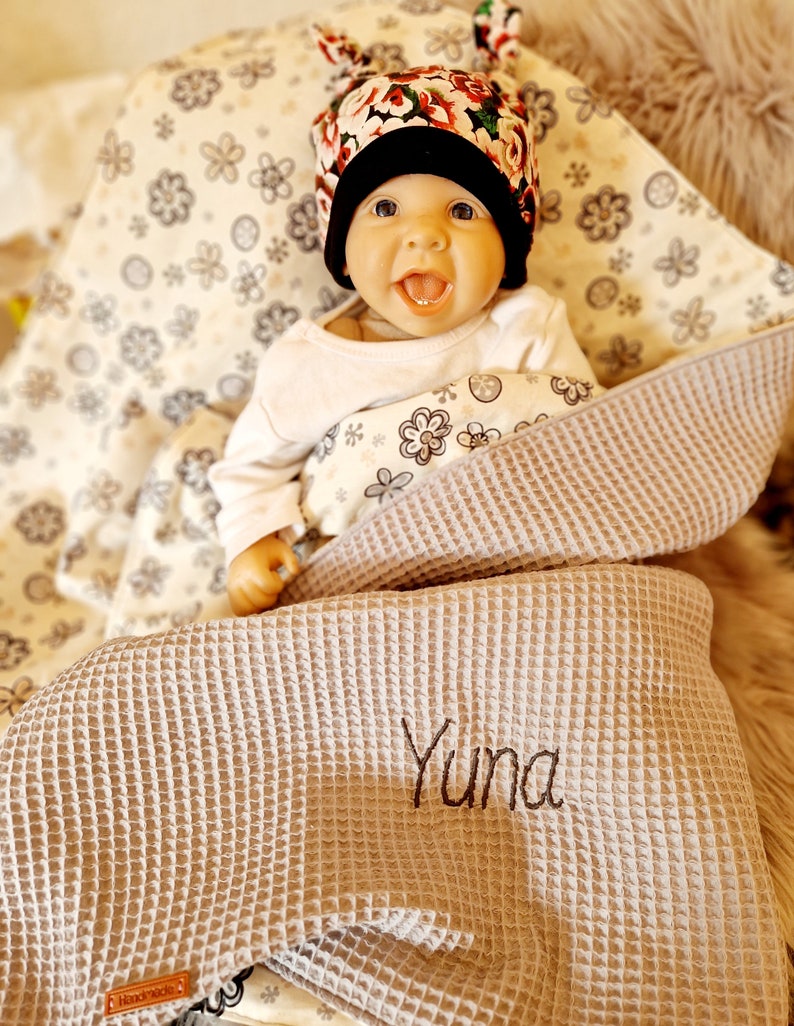 Personalized baby blanket image 1