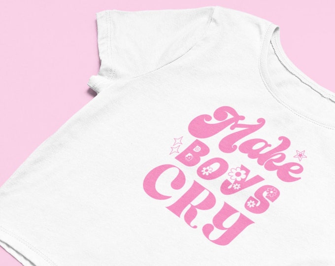 Pretty When I Cry Crop Top