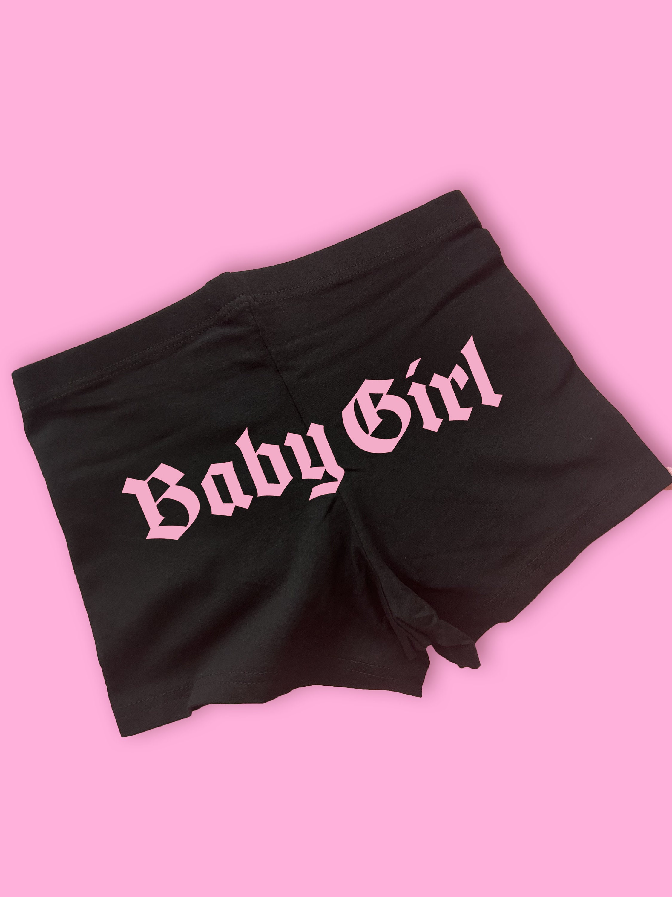 Baby Girl Booty Shorts | Custom Bike Shorts | Y2K Shorts | Cute