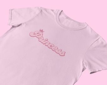Princess T-Shirt | Cute T-Shirt, Cute Gift, Princess, Gift for Women, Gift for Girl, Y2K T-Shirt, Princess Shirt, Graphic T-Shirt,