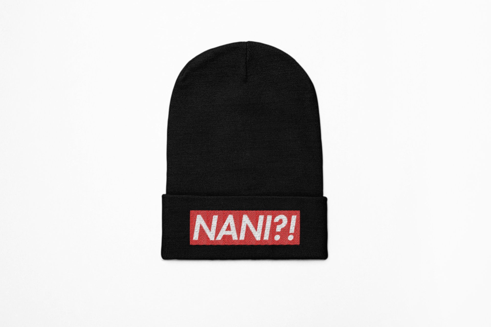 Nani?! Beanie | Anime Gift | Anime Sayings | Anime Hat | Anime Beanie | Gift for Him | Gift for her | Weeb Gift | Unisex