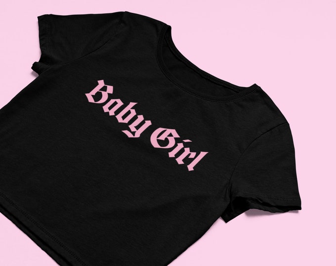 Girls Logo Embroidered Cropped Top main image 1