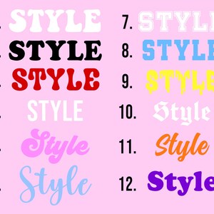 Custom Text Strapless A Crop Top | Y2K Crop Top | Cute Gift | Gift For Girlfriend | Strapless Top Crop Top | Funny Gift for Her image 3