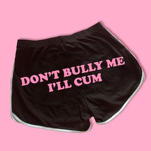 Don't Bully Me Dolphin Shorts | Cute Dolphin Shorts | Y2K Shorts | Cute Shorts | Funny Shorts | Y2K Shorts | Lounge Shorts |