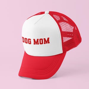 Hunde Mama Trucker Cap | Y2K Trucker Kappe | Anpassbare Mütze | Baseballmütze | Geschenk für Sie | Nettes Geschenk | Lustige Trucker Mütze | Unisex Trucker-Hut