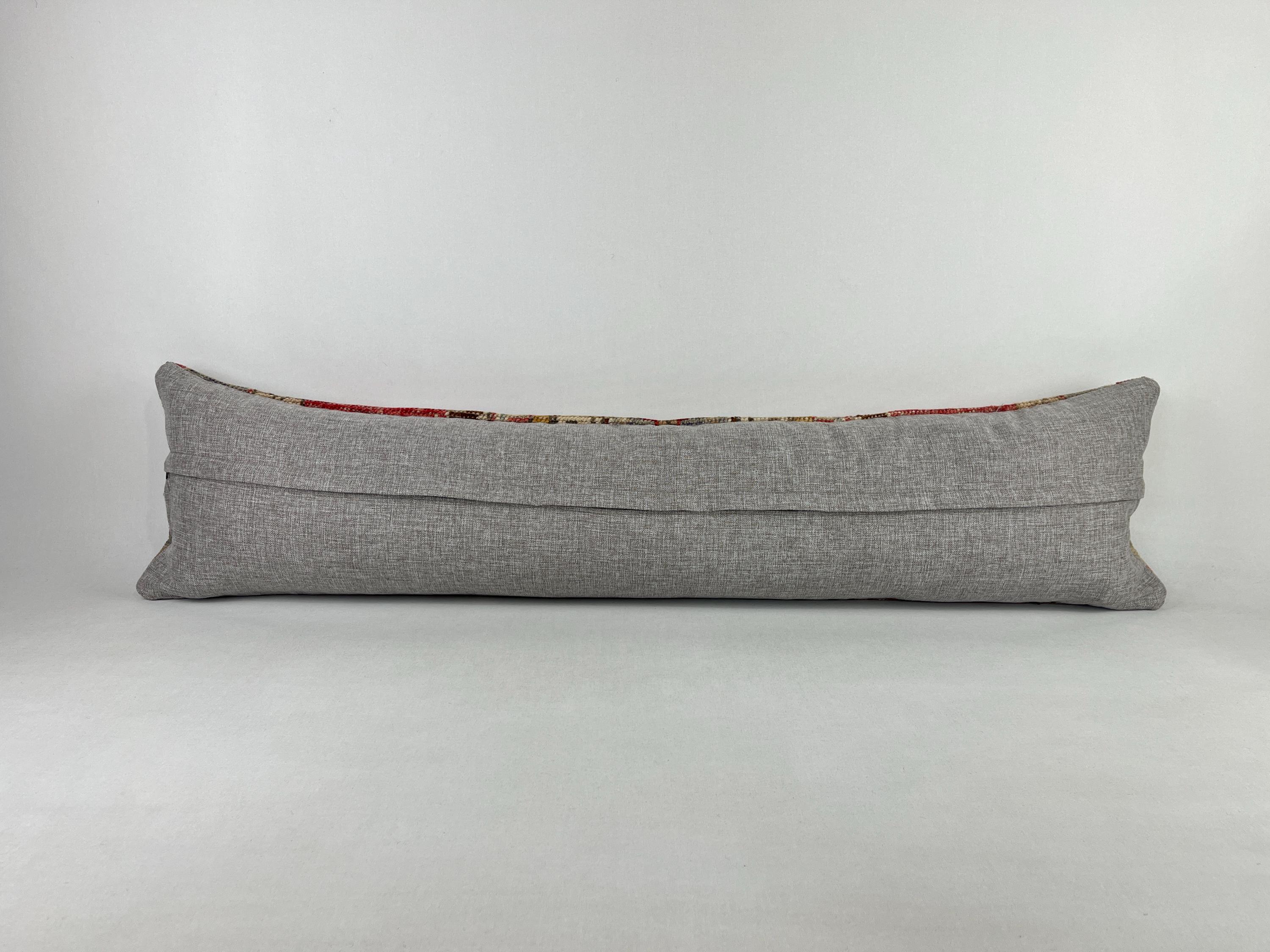 12x48 Long Lumbar Pillow, Turkish Throw Pillow, Morrocan
