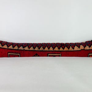8x48 long lumbar pillow, vintage pillow, morrocan cushion, unique throw pillow, pillow cover, decorative pillow, boho pillow cover