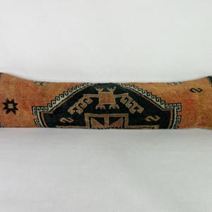 12x48 long lumbar pillow, throw pillow cover, kilim pillow, morrocan pillow, home decor, ottoman pillow cover, lumbar pillow, bench cushion