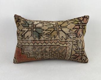 16x24 rug cushion, lumbar pillow, rug pillow, pillow covers, throw pillow, aztec pillow, turkish throw pillow, boho pillow cover
