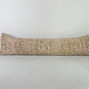 12x48 bedding pillow, throw pillow, faded pillow, morrocan pillow, ottoman pillow cover, kilim pillow, boho pillow, unique throw pillow