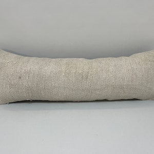 12x36 hemp pillow, long lumbar pillow, turkish throw pillow, boho pillow, morrocan cushion, unique throw pillow, lumbar pillow