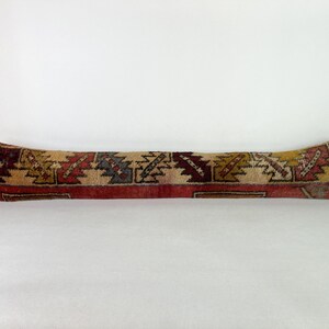 8x48 long lumbar pillow, throw pillow cover, kilim pillow, morrocan pillow, home decor, ottoman pillow cover, lumbar pillow, bench cushion