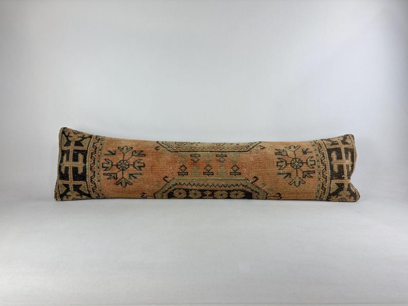12x48 long lumbar pillow, throw pillow, morrocan cushion, decorative pillow, morrocan pillow, lumbar pillow, bedding pillow, kilim pillow