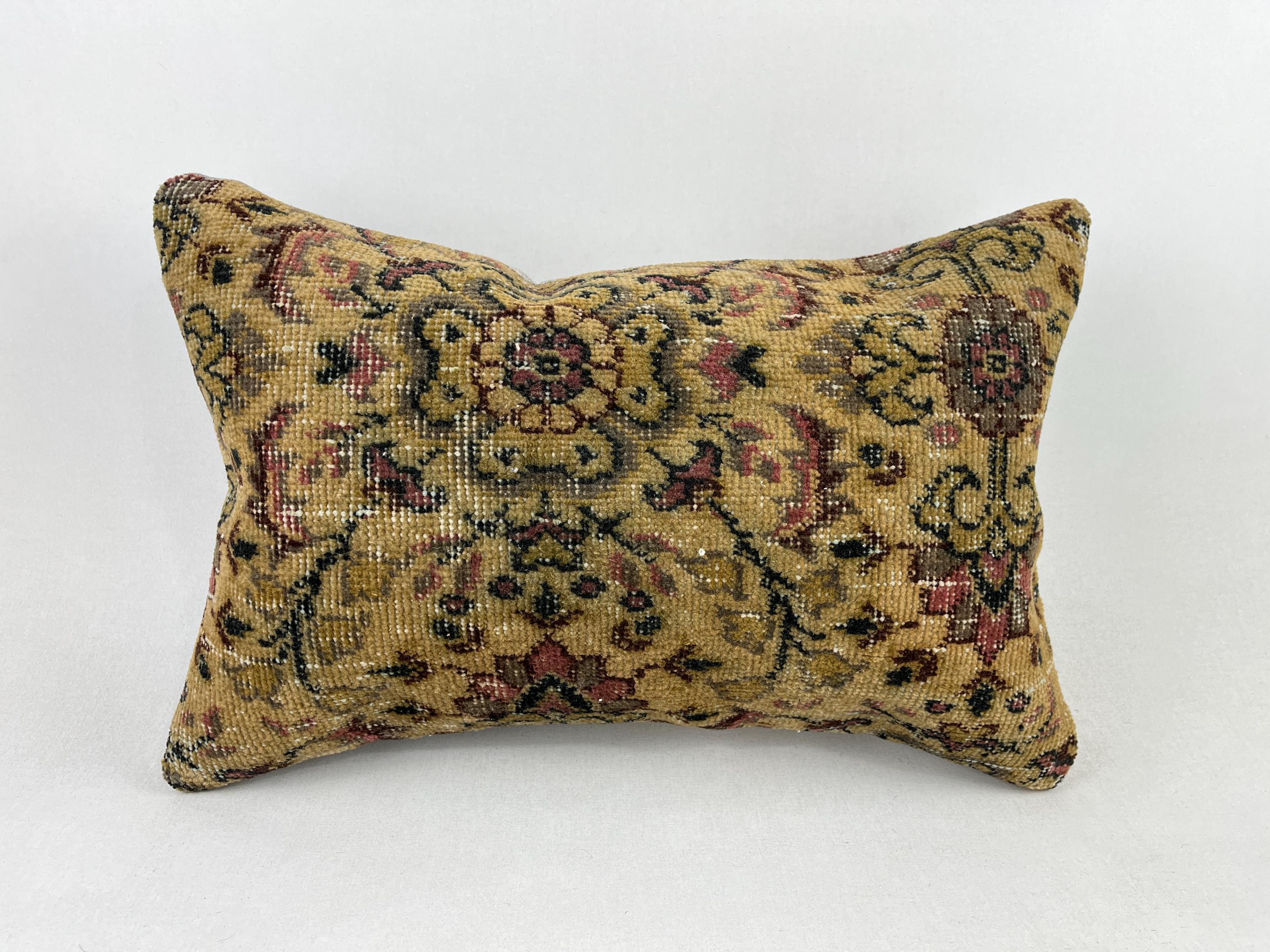 16x24 kilim cushion, boho throw pillow, kilim pillow, bench cushion, unique throw pillow, decorative pillow, lumbar throw pillow