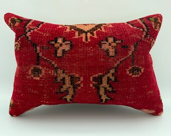16x24 boho pillow, embroidered pillow, morrocan pillow, rug pillow, floor pillow, decorative pillow, lumbar pillow, throw pillow