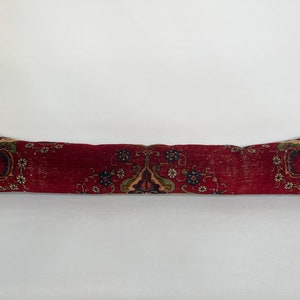 12x60 long lumbar pillow, turkish throw pillow, morrocan pillow, kilim pillow, ottoman pillow cover, decorative pillow, lumbar pillow,