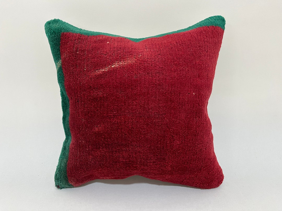 16x16 Boho Pillow, Decorative Pillow, Vintage Pillow, Turkish Throw