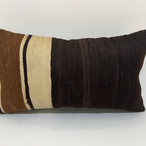 12x20 vintage pillow, faded pillow,  boho pillow cover, kilim pillow, morrocan pillow, lumbar pillow, meditation pillow, tribal pillow