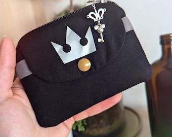 Kingdom Hearts Inspired Wallet, Charm, Phone Charm, Otaku Gamer Gift cosplay