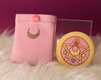 Espelho de bolso broche Sailor Moon