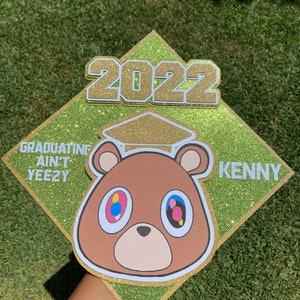 Kanye Graduation Cap Topper